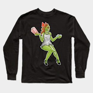 Zombie Girl Choices Long Sleeve T-Shirt